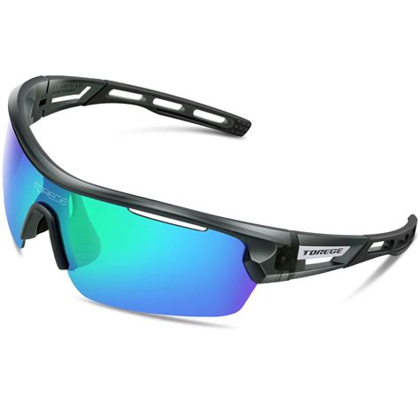 Torege Polarized Sports Sunglasses For Men Women Cycling Running Driving Tr033 Exercisen