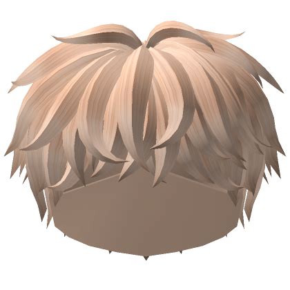 Blonde Messy Hairstyle Roblox Item Rolimon S