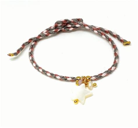 Pulsera Cord N Trenzado Estrella N Car Naccomplementos