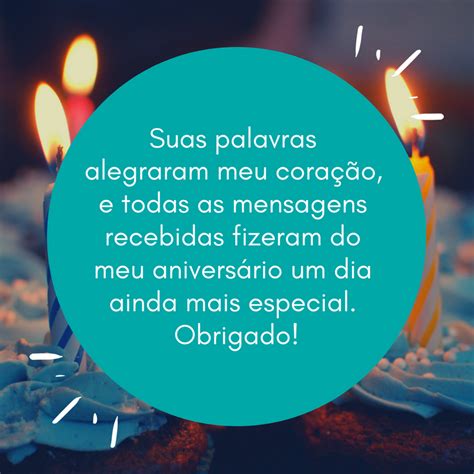 Mensagem de Agradecimento de Aniversário Frases Canva