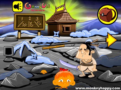 Game Chú Khỉ Buồn Giải Cứu Hồn Ma Monkey Go Happy Stage 76 Game Vui