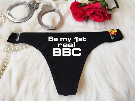 My First Bbc Thong Panties Qos Thong Queen Of Spades Open Etsy