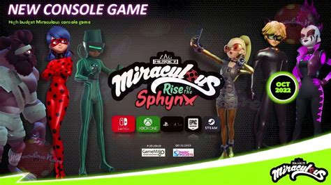 MIRACULOUS GAME RISE OF THE SPHYNX DETAILS AND CHARACTERS YouTube