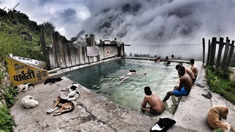 Hot Water Spring in Kheerganga - Indiator