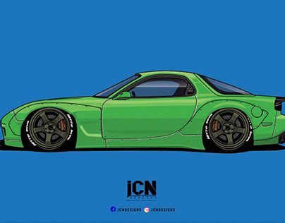 Rx7 Vector Projects :: Photos, videos, logos, illustrations and branding :: Behance