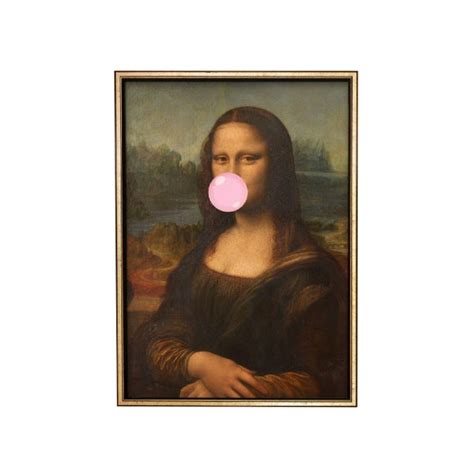 Mona Lisa Bubble Gum Etsy