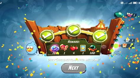 Angry Birds 2 Daily Challenge Today Blues Brawl Sgsupergames8469 Youtube