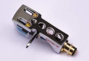 Mirror Chrome Plated Headshell Cartridge And Stylus Needle For