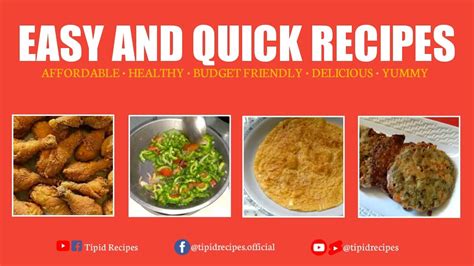 Tipid Budget Ulam Recipes You Can Make At Home Youtube