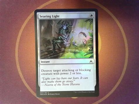 Foil Searing Light Oath Of The Gatewatch Magic The Gathering Mtg Ebay