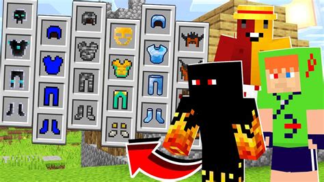 Os Youtubers Me D O As Melhores Armaduras Raras No Minecraft Youtube