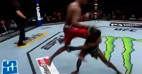 Impactante Definición En Ufc Noqueó A Su Rival Con Un Rodillazo Al Mentón Y Festejó Como