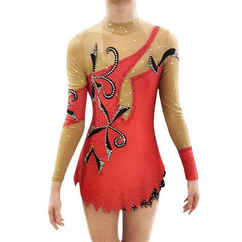 Rhythmic Gymnastic Competition low-cost handmade Leotard № 109