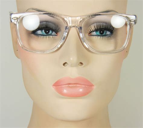 New Large Men's or Women's Clear Square Rectangular Frame Glasses Eyeglasses | eBay