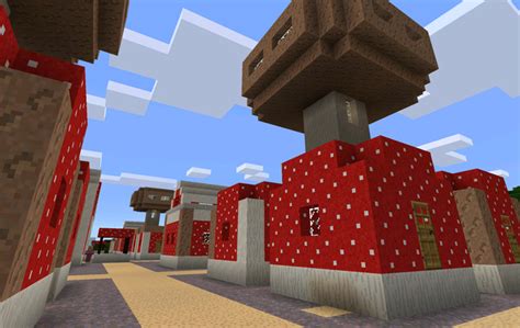 Mushroom Village [Creation] | Minecraft PE Maps