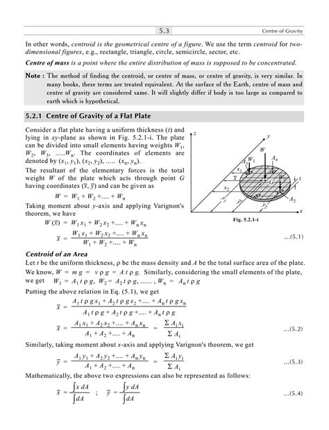 Solution Centroid And Centre Of Gravity Learning Material Studypool