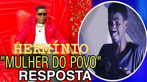 😲aqueceu🔥jovem Poético Responde A Música Do Hermínio Ela é Do Povo😲