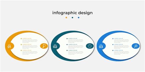 Plantilla De Dise O De Infograf As De Pasos De L Nea De Tiempo Circular