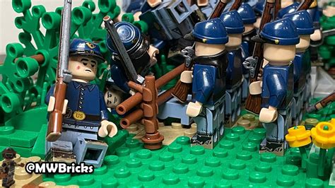 Lego Civil War Battle Of Antietam Moc Part 1 Youtube