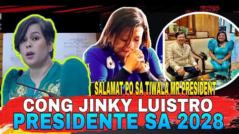 CONG LUISTRO MANOK NI PBBM PARA LABANAN SI SARA DUTERTE SA 2028 YouTube