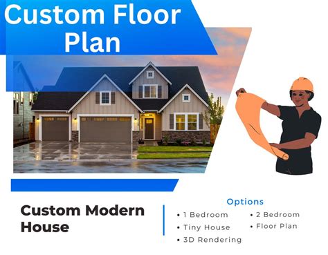 Custom House Plan Custom Floor Plan Custom Home Design House Blueprint ...