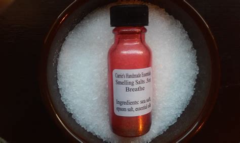 Aromatherapy Smelling Salts Inhalant by CHandmadeEssentials