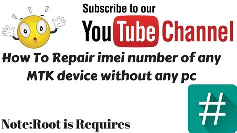 How To Repair Imei Number Of Any Mtk Device Without Any Pc Root Is