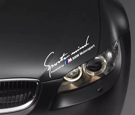 Calcomanía Car Decal Sport Mind Bmw Meses sin interés