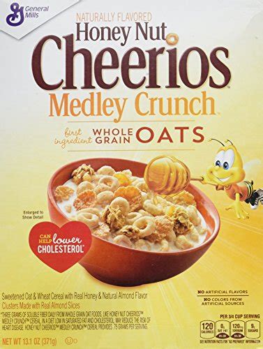 General Mills Honey Nut Cheerios Medley Crunch Cereal 13 1oz Box Pack Of 2 Pricepulse