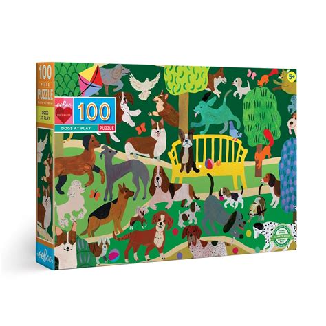 Comprar Puzzle niños eeBoo Perros de 100 piezas