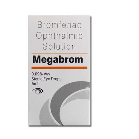 Megabrom Eye Drop Packaging Type Box Ml At Best Price In Nagpur