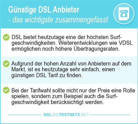 G Nstige Dsl Anbieter Preiswerte Tarife Vergleichen