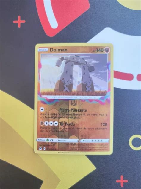 CARTE POKÉMON RARE Dolman 111 196 EB11 Epée Bouclier Origine Perdue