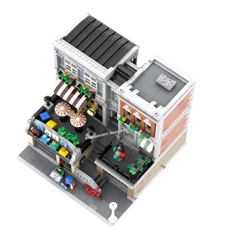 Moc Modular Building Street View Modular Building Modern District Model