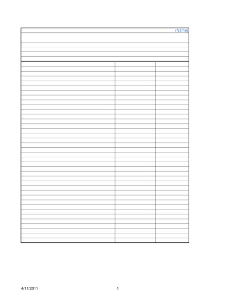 Printable Blank Income Statement Template - Printable Templates