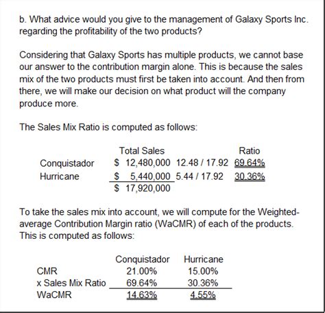 [solved] Galaxy Sports Inc Manufactures And Sells Two Styles Of All Terrain Course Hero