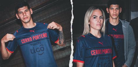 Nova terceira camisa do Cerro Porteño 2022 2023 PUMA MDF