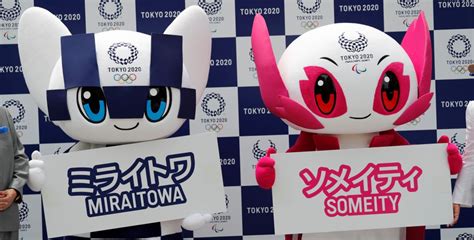 Tokyo Olympics 2020 Official Mascots Miraitowa And Someity