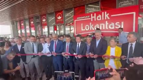 Osmangazi Belediyesi nden Bursa ya halk lokantası Bursadabugun