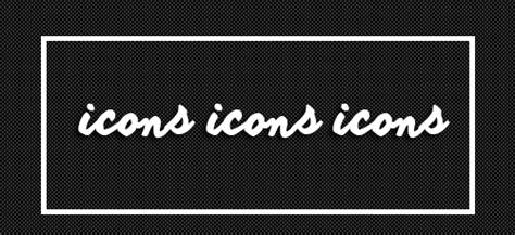 ICONS ICONS ICONS!