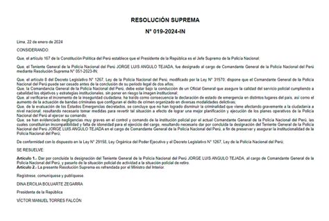 DESIGNAN A VÍCTOR ZANABRIA COMO COMANDANTE GENERAL DE LA POLICÍA RCR Peru