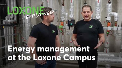 Energy Management At The Loxone Campus Loxone Explained 2023 4k