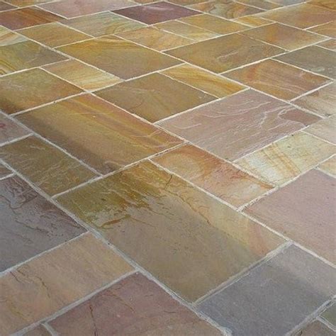 Rippon Buff Sandstone Paving Slabs Patio Packs 22mm Stone Paving Direct