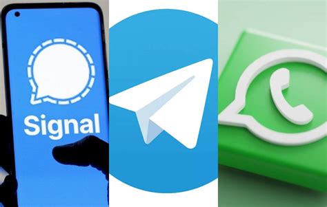 Whatsapp Telegram Y Signal Cu L Es La M S Segura Y Qu Diferencia Tienen