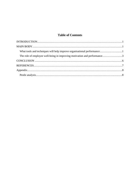 Improving Organisational Performance And Employee Well Being A Case