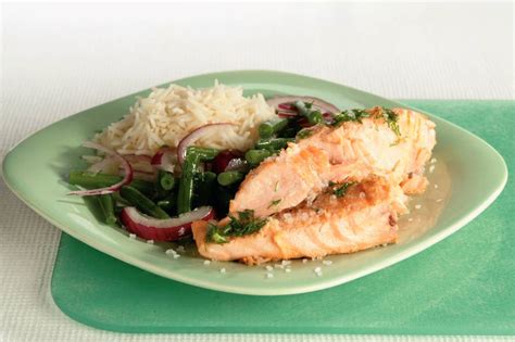 Gegrilde Zalm Met Zeezout Recept Allerhande Albert Heijn