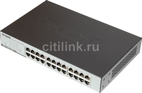 Коммутатор D-Link настраиваемый - купить в Ситилинк | 316575