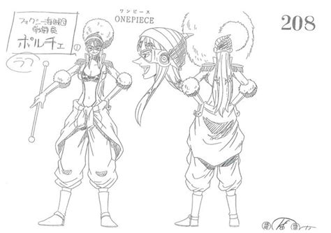 Davy Back Long Ring Long Land Island Porche Model Sheet Character Design Official