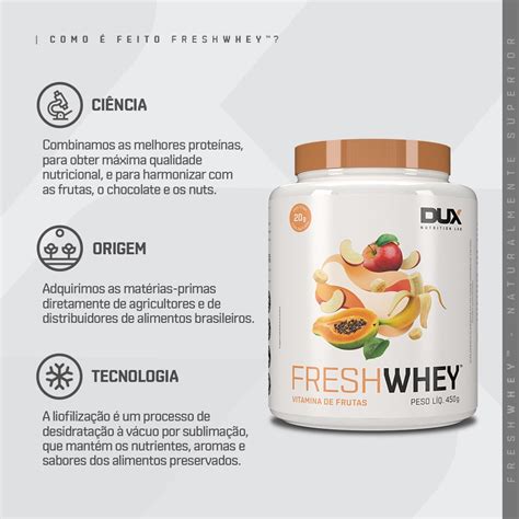 Fresh Whey Vitamina De Frutas 450g Bariatric Store