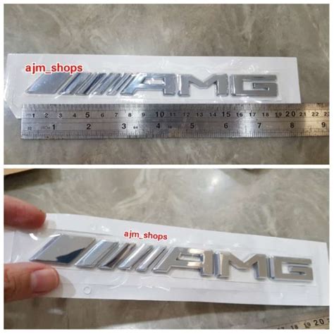 Promo Emblem Tulisan Amg Mercedes Benz Mercy Diskon Di Seller Nataka